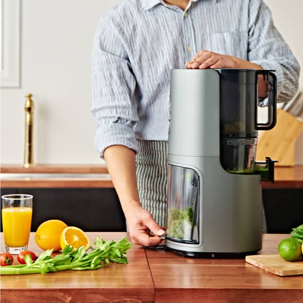Estrattore hurom h200 platino succo di frutta e verdura spremitura a freddo