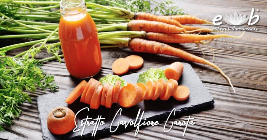 estratto cavolfiore carota